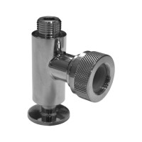 Кран уровнемера верхний 5.210 (DN 1/2&quot;, AISI 304)