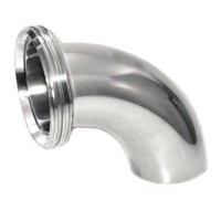Отвод со штуцером исп. 2 нержавеющий 2.840 (DN 32, резьба/сварка, AISI 304, полированный)