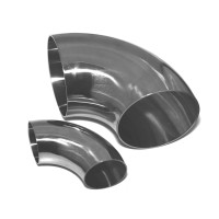 Отвод &quot;С&quot; нержавеющий 2.810 (DN 100, AISI 304, полированный)