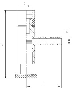 Пробоотборник 5305 DN 15 1/2" с муфтой