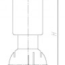 Моющая головка из нержавеющей стали (XQ-65 ротационная, вращающаяся, для цистерн AISI 304, арт. 1.900)