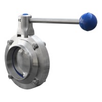 Затвор дисковый нержавеющий 1.110 (DN 80, AISI 316, сварка-сварка)