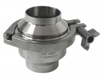 Клапан обратный нержавеющий 4.410 (DN 50, AISI 304, сварка/сварка)