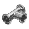Тройник "Р" нержавеющий 2.540 (DN 100, резьба-резьба-резьба, AISI 304)