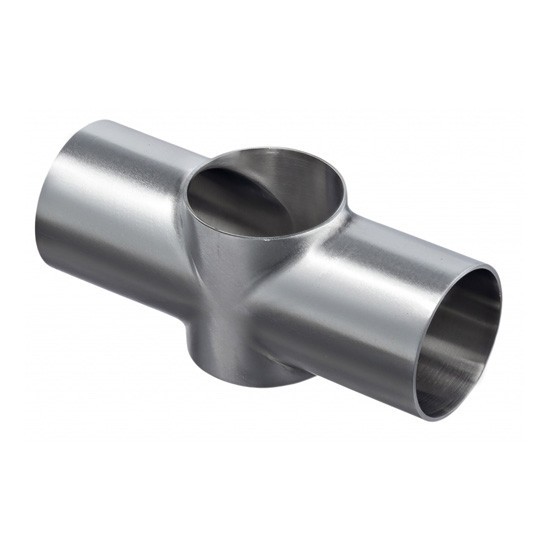 Крестовина короткая нержавеющая 2.910 (DN 100, AISI 304, полированная)